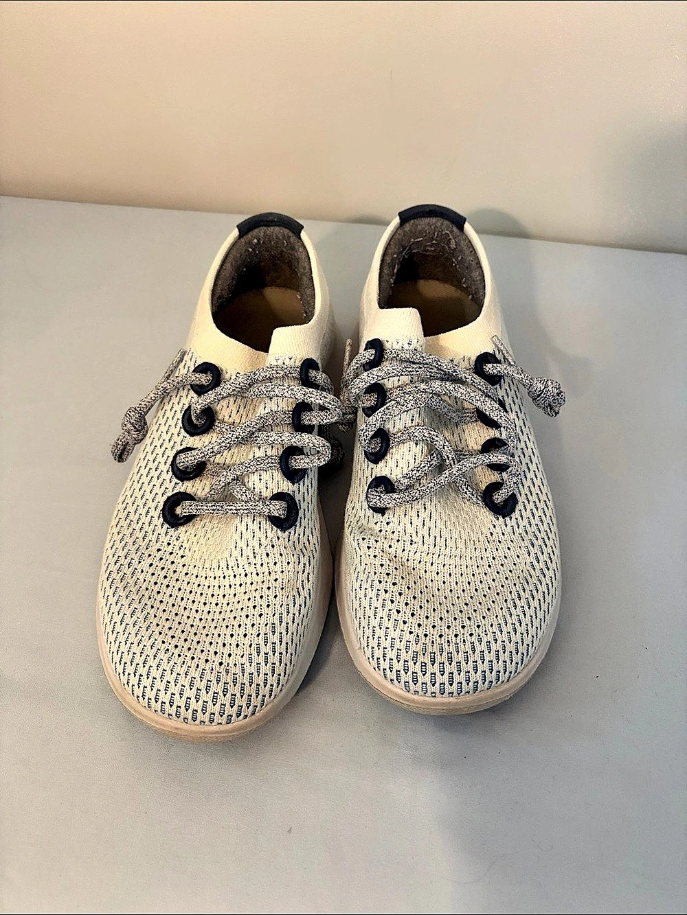 Allbirds Women's Tree Dasher 2 Sneakers Cream & Blue